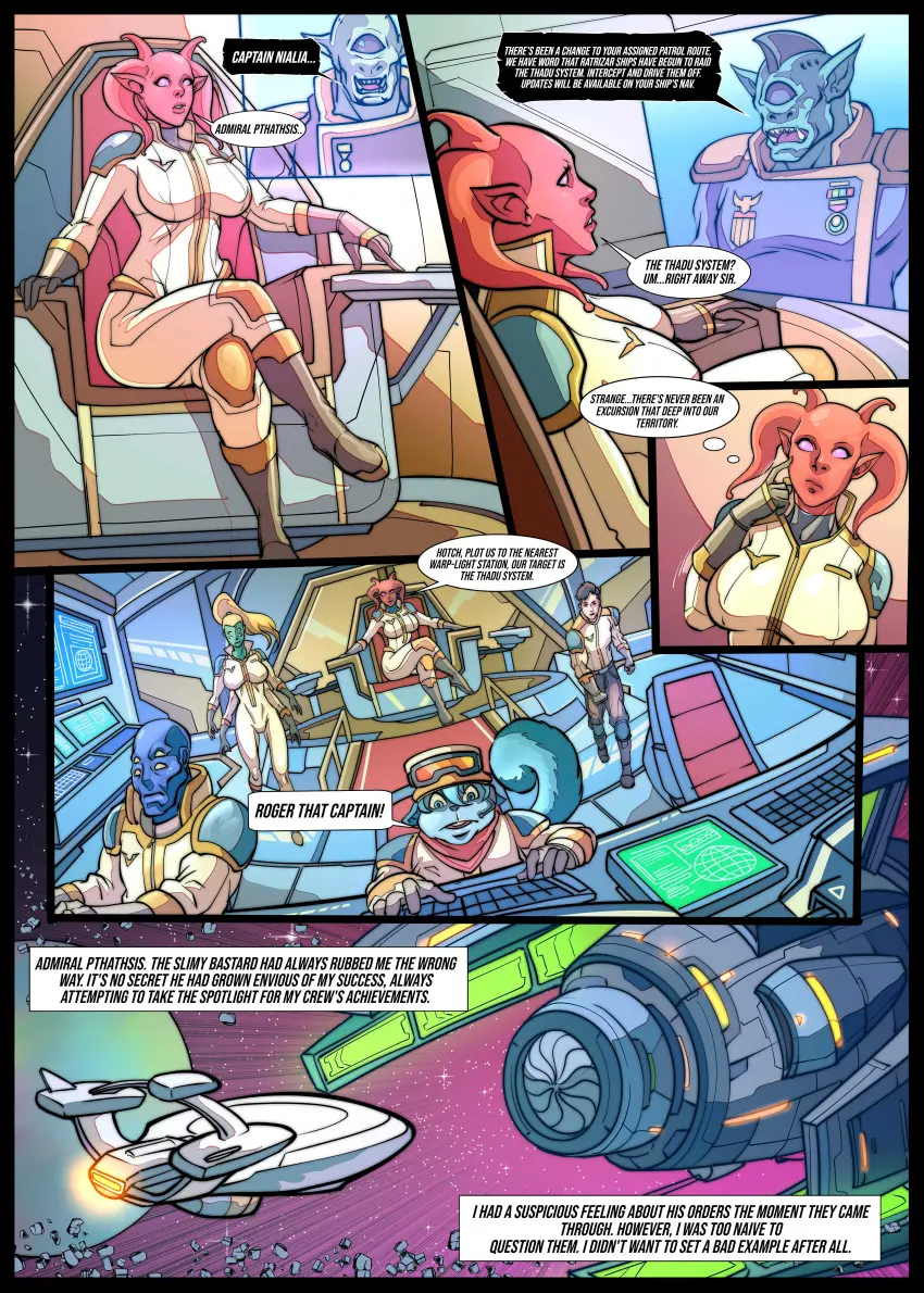 Image big_breasts,breasts,female,sci-fi,purple_eyes,comic_page,english_text,spacesuit,alien_girl,webcomic,alien_humanoid,page_3,caption,latex_suit,science_fiction,galaxy_of_scum,nialia_tikwi,skyfantasystudios