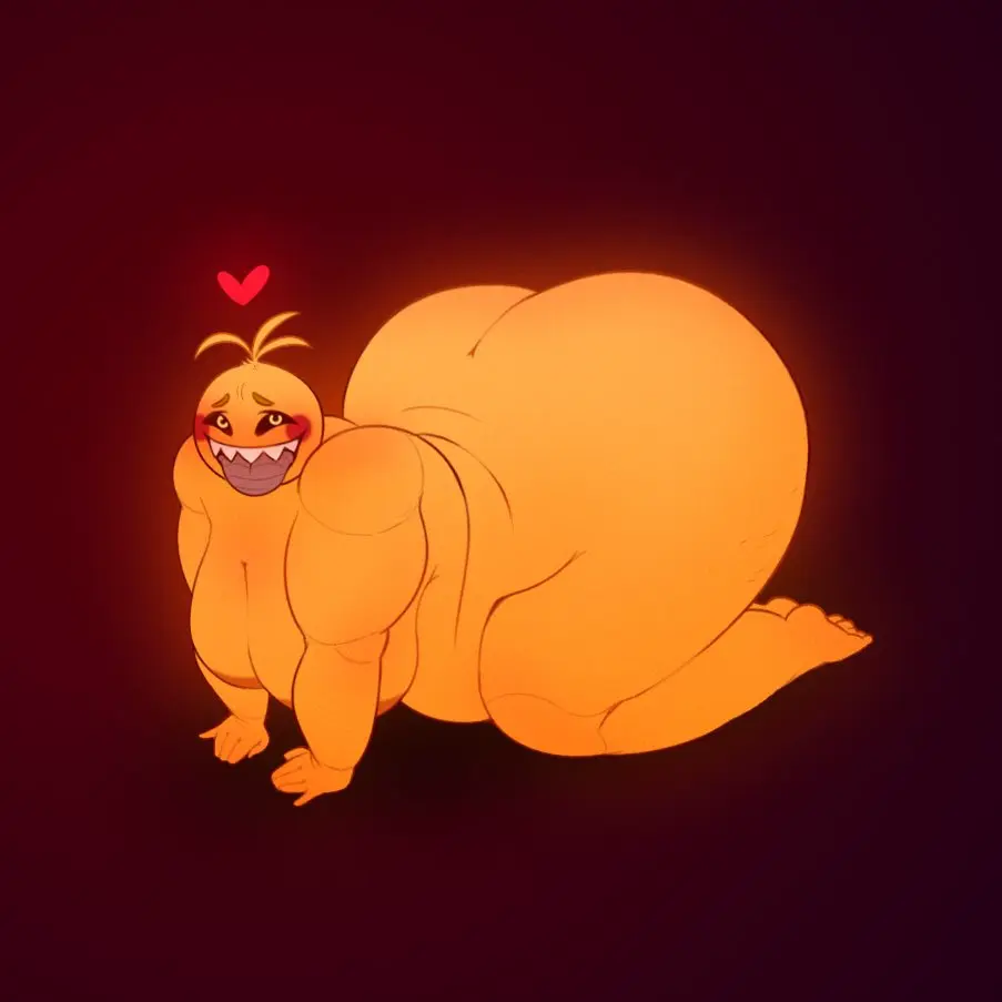 Image 1girls,big_breasts,breasts,female,female_only,solo,ass,huge_ass,solo_female,yellow_body,black_sclera,five_nights_at_freddy's,five_nights_at_freddy's_2,toy_chica_(fnaf),screwbones