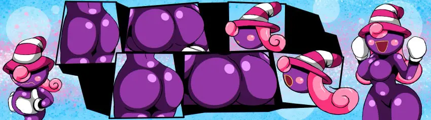 Image tagme,mario_(series),transformation,ass_expansion,breast_expansion,body_modification,transformation_sequence,bimbofication,paper_mario,vivian_(paper_mario),jackson-tfs