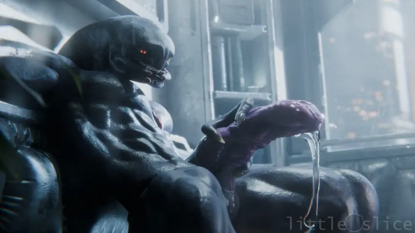 Image hi_res,solo,male,erection,humanoid,male_only,anthro,looking_pleasured,3d,genital_fluids,bodily_fluids,precum,excessive_genital_fluids,precum_drip,solo_male,dripping,alien,halo_(series),microsoft,alien_humanoid,sangheili,xbox_game_studios,excessive_precum,garrot,littleslice-sfm