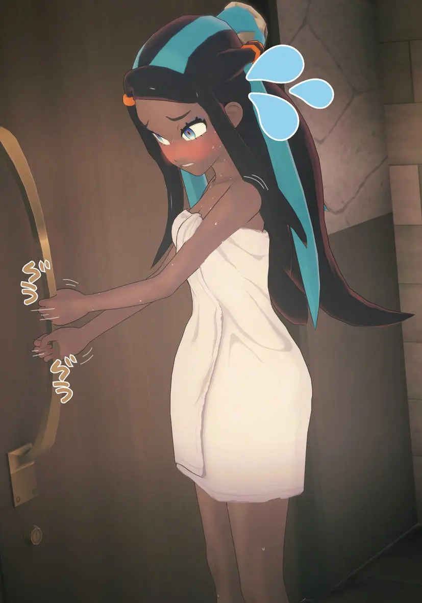Image 1girls,blush,breasts,female,female_only,human,solo,nude,pokemon,embarrassed,tagme,completely_nude,3d,public,koikatsu,nessa_(pokemon),towel,blushing,towel_only,public_exposure,red_blush,public_humiliation,heretwowoomy,pumpkim,upsidedownpumpkim,upsidedownpumpkin,doubledigit64