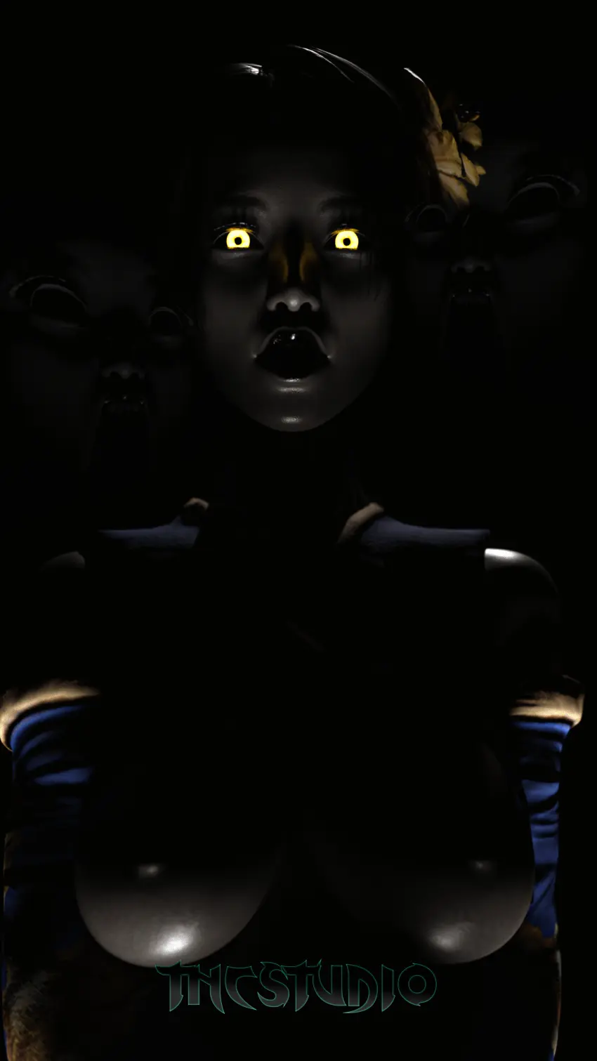 Image breasts,female,demon_girl,poster,fighting_game,tncstudio,killer_instinct,shin_hisako(killer_instinct)