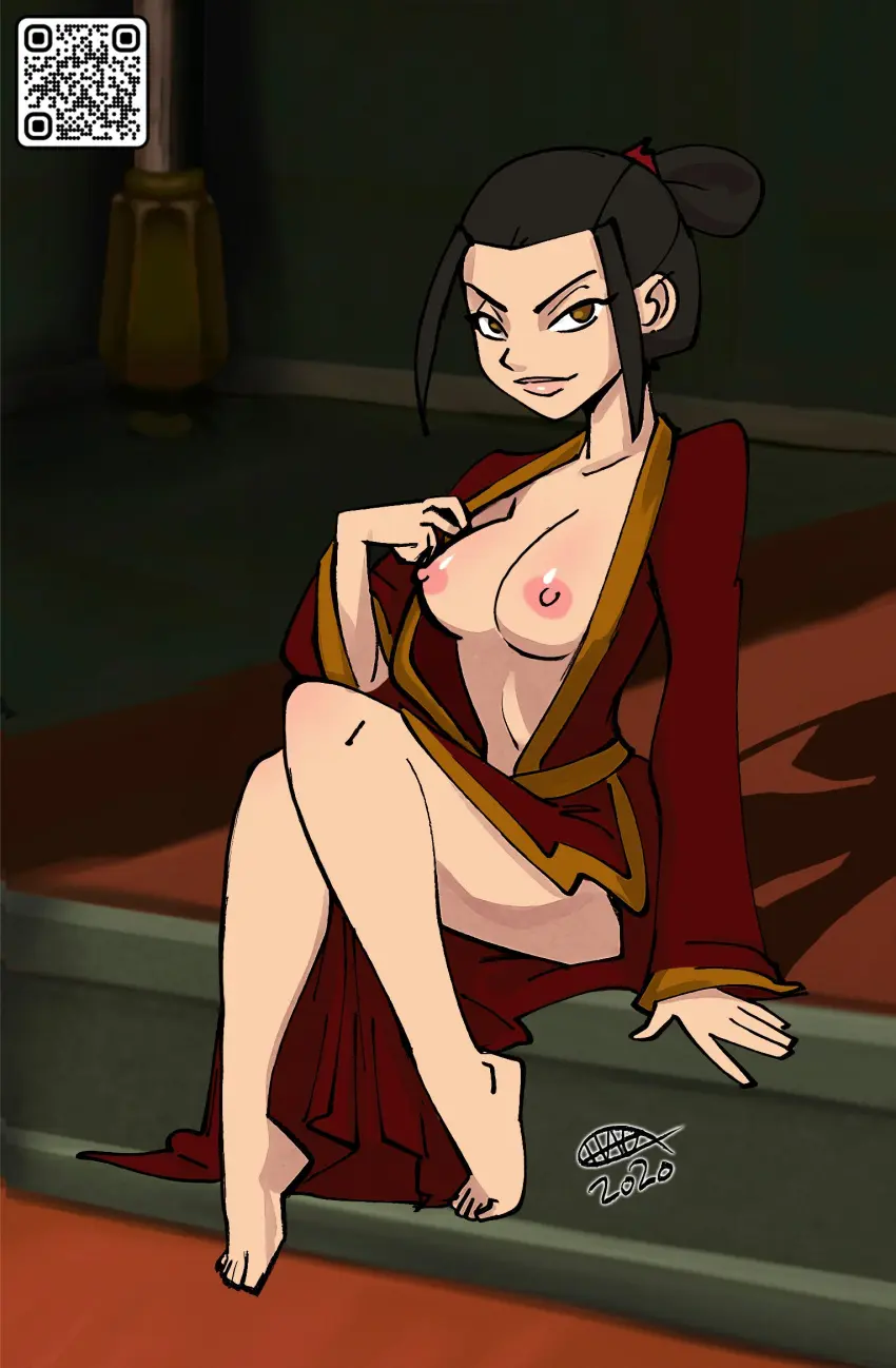 Image 1girls,breasts,breasts_out,female,female_only,long_hair,looking_at_viewer,nipples,no_bra,solo,sidelocks,yellow_eyes,colored,female_focus,barefoot,wide_hips,areolae,feet,pink_nipples,color,solo_female,solo_focus,medium_breasts,sitting,tied_hair,busty,bed,topless,bedroom,hourglass_figure,partially_clothed,princess,full_body,undressing,flashing,flashing_breasts,avatar_legends,avatar_the_last_airbender,azula,fire_nation,2020,topknot,nickelodeon,canonical_scene,robe,nightgown,hairbun,risenhentaidemon,no_makeup,feederrock,hagfish