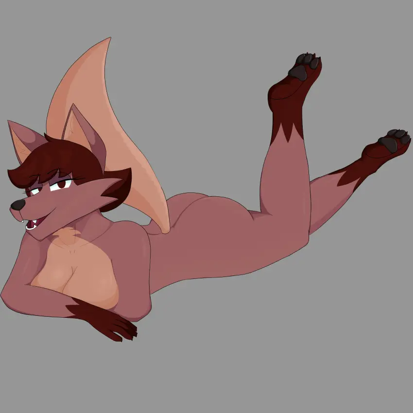Image female,hi_res,solo,nude,lying,ass,humanoid,anthro,animal_humanoid,absurd_res,canid,canine,canis,mammal,wolf,canine_humanoid,ass_up,mammal_humanoid,canid_humanoid,wolf_humanoid,colette_wolf,eladsel