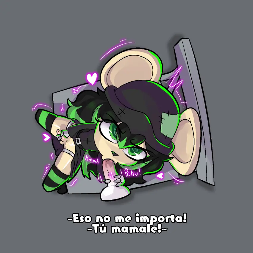 Image clothing,hi_res,long_hair,looking_at_viewer,male,oral,penis,faceless_male,duo,femboy,male/male,digital_drawing_(artwork),digital_media_(artwork),hair,size_difference,anthro,text,green_eyes,stockings,small_penis,penetration,green_hair,masturbation,genitals,mammal,big_eyes,legwear,smaller_male,disembodied_penis,translation_request,bear,big_ears,first_person_view,spanish_text,furniture,chair,machine,robot,sucking,yerolay,smaller_penetrated,faceless_character,redraw,gaby_(goatgaby),streamers,masturbating_while_sucking