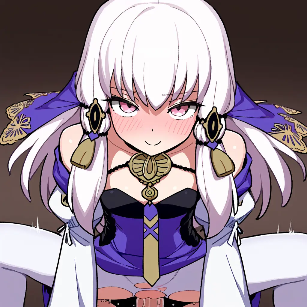 Image 1girls,female,hair_ornament,long_hair,looking_at_viewer,white_hair,1boy,male,sex,ai_generated,cowgirl_position,pink_eyes,vaginal_penetration,happy_sex,nintendo,pov,self_upload,fire_emblem,fire_emblem:_three_houses,torn_pantyhose,clothed_sex,novelai,veil,white_pantyhose,lysithea_von_ordelia