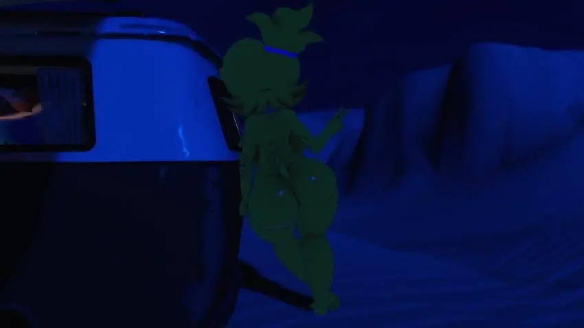 Image 1girls,female,female_only,smile,solo,standing,nude,ass,big_ass,barefoot,solo_female,nude_female,completely_nude,naked,alternate_version_available,completely_nude_female,3d,rear_view,3d_(artwork),naked_female,full_body,five_nights_at_freddy's,fredina's_nightclub,chica_(fnaf),cally3d,cryptiacurves,leaning,fazclaire's_nightclub,chica_(cally3d),chiku,chiku_(cryptia),clazzey,vrchat,mirounga