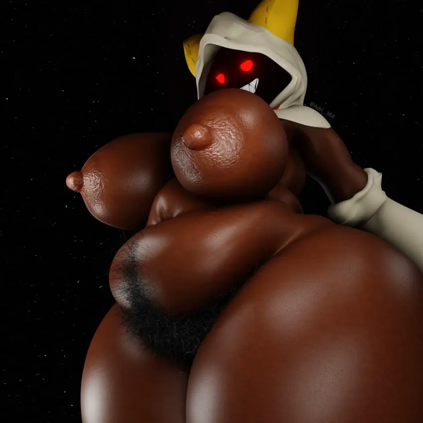 Image big_breasts,breasts,female,hi_res,red_eyes,smile,solo,navel,thick_thighs,humanoid,dark_skin,wide_hips,areola,teeth,huge_breasts,animal_humanoid,absurd_res,curvy_female,curvy_figure,pubic_hair,3d,sharp_teeth,slightly_chubby,slightly_chubby_female,mammal,cat_humanoid,feline,hairy_pussy,mammal_humanoid,felid,pubes,overweight,overweight_female,felid_humanoid,feline_humanoid,hairy,dark_body,dark_areola,arc_system_works,blazblue,taokaka,excessive_pussy_hair,kaka_(blazblue),adri164