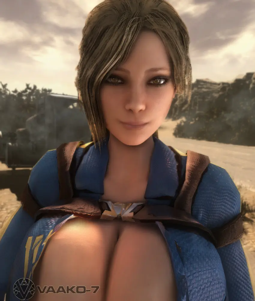 Image 1girls,breasts,brown_eyes,clothed,female,female_only,human,open_clothes,solo,gloves,thick_thighs,thighs,ponytail,wide_hips,watermark,cleavage,clothed_female,solo_female,huge_breasts,breasts_bigger_than_head,breasts_bigger_than_torso,gigantic_breasts,blonde_hair,3d,hourglass_figure,slim_waist,holding_object,alternate_breast_size,3d_(artwork),bodysuit,fingerless_gloves,holding_weapon,weapon,epic_games,alternate_hairstyle,close-up,bethesda_softworks,fallout,gun,human_female,holding_gun,vault_suit,close_up,vaako,open_bodysuit,bulletstorm,people_can_fly,trishka_novak