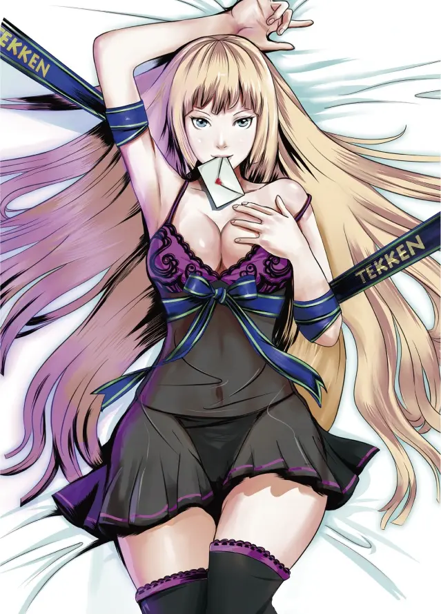 Image 1girls,female,solo,blue_eyes,thighhighs,bra,panties,underwear,thighs,voluptuous,wide_hips,lingerie,blonde_hair,legs,see-through,namco,tekken,emilie_de_rochefort,tekken_tag_tournament_2,alluring,passport