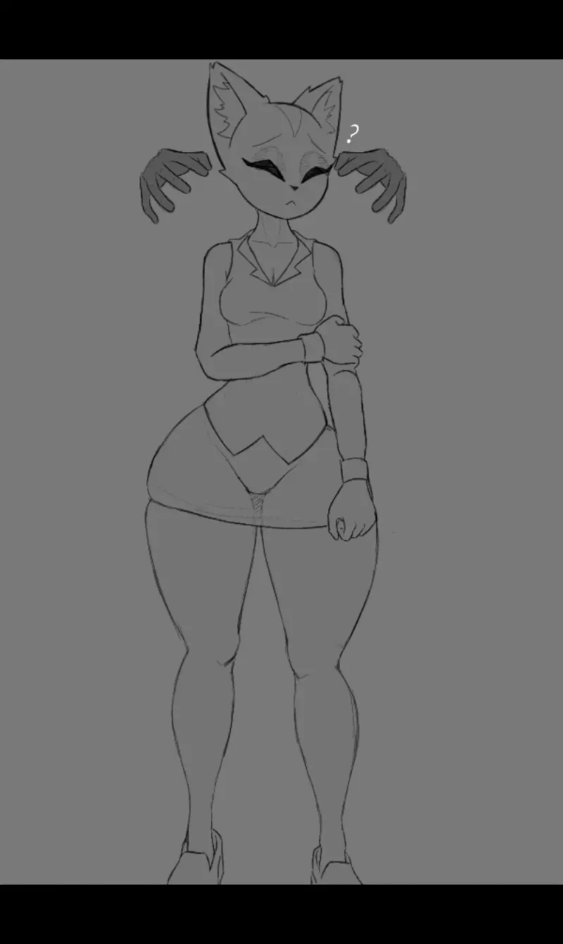 Image clothed,clothing,big_ass,big_butt,huge_ass,huge_butt,thick_thighs,hands_behind_head,thick_ass,shortstack,sketch,imminent_penetration,big_ears,nervous,sanrio,pear_shaped,imminent_sex,greyscale,office_lady,imminent_rape,doodle,clueless,champaanimation,aggressive_retsuko,aggretsuko,fenneko,haida,haida_(aggretsuko)