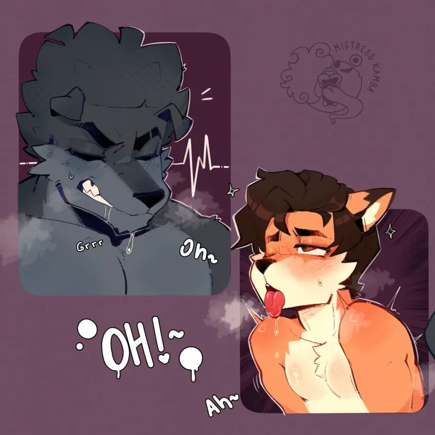 Image hi_res,male,sweat,tongue_out,tongue,sex,duo,male/male,hair,anthro,one_eye_closed,looking_pleasured,ahoge,penetration,bodily_fluids,canid,canine,canis,domestic_dog,fur,genitals,mammal,orange_body,fox,1:1,orange_fur,anthro_penetrated,plap,anthro_on_anthro,pawpads,anthro_penetrating,anthro_penetrating_anthro,goon_(goonie_san),mistresskamba