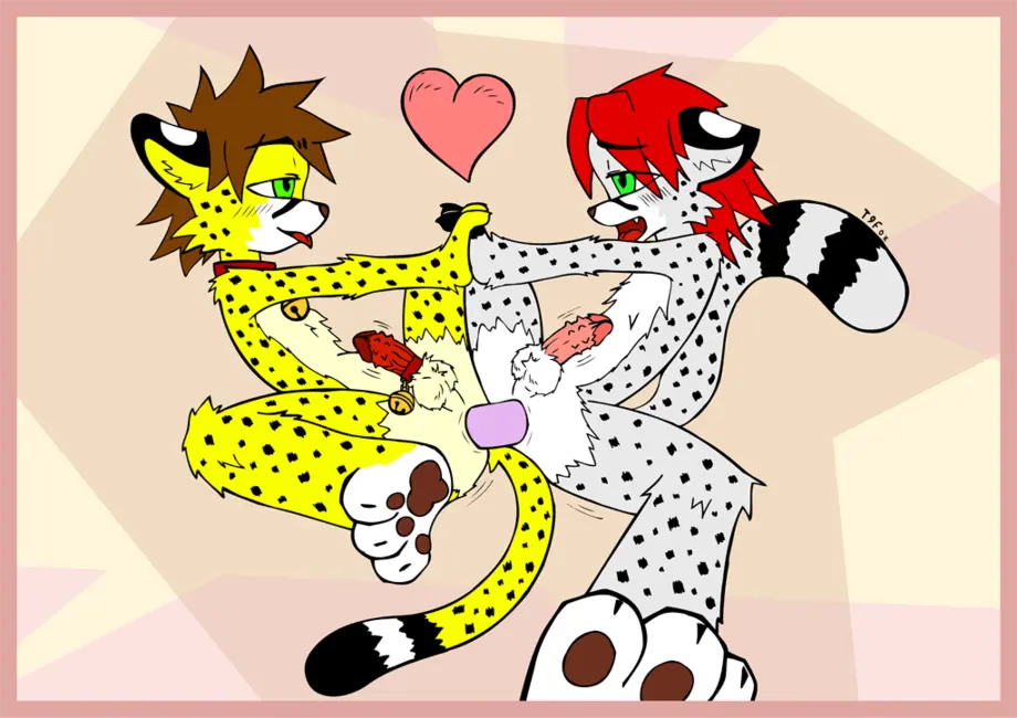 Image blush,open_mouth,male,nude,penis,tongue_out,red_hair,furry,tongue,erection,2boys,anal,anal_sex,male_only,nude_male,anus,green_eyes,naked,half-closed_eyes,brown_hair,gay,looking_pleasured,collar,canine,grey_body,grey_fur,paws,yellow_body,yellow_fur,fangs,oerba_yun_fang,dildo,heart,eye_contact,holding_hands,sonic_(series),sonic_the_hedgehog_(series),furry_only,no_humans,double_dildo,white_fur,spikes,anal_insertion,naked_male,dildo_in_ass,black_fur,pawpads,bell,bell_collar,3_toes,cock_ring,spikes_(anatomy),ass_to_ass,spiky_hair,black_spots,pink_dildo,t9fox