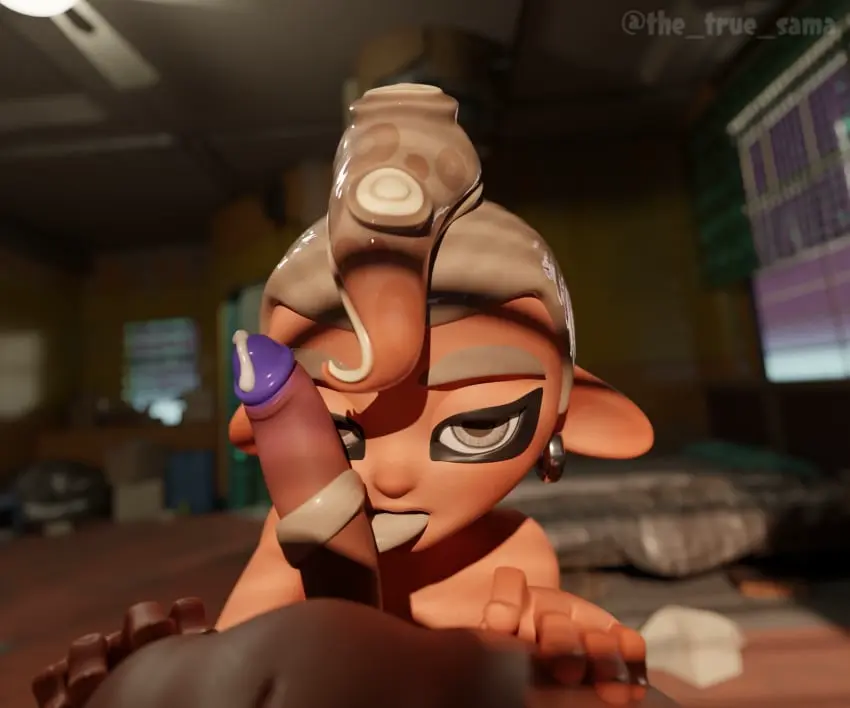 Image male,penis,bedroom_eyes,big_penis,dark-skinned_male,2boys,male/male,male_only,tan_skin,yaoi,piercing,gay,alternate_version_available,3d,blowjob,male_pov,splatoon,splatoon_(series),splatoon_2,splatoon_3,dripping_cum,octoling,tongue_wrap,octoling_boy,variant_set,wo262_(3d_model_style),agent_8_(side_order),agent_8_(splatoon),tan_skinned_male,agent_3_(splatoon_3),new_agent_3_(splatoon),the_true_sama