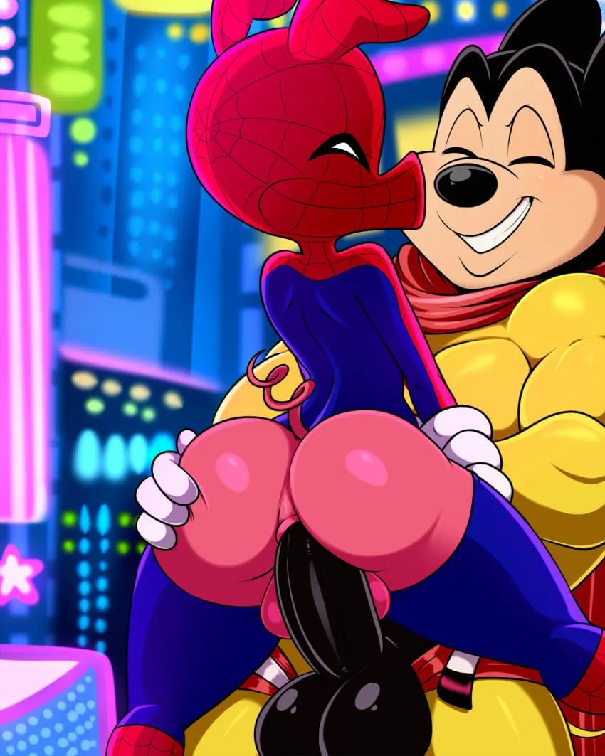 Image hi_res,smile,male,penis,ass,sex,muscular,muscular_male,2boys,anal,anal_sex,femboy,male/male,male_only,balls,anus,closed_eyes,gay,penetration,genitals,mammal,non-human,mouse,murid,suid,suina,sus_(pig),toony,male_on_femboy,crossover,marvel,marvel_comics,murine,rodent,non-human_only,spider-man_(series),domestic_pig,paramount_pictures,lonbluewolf,mighty_mouse,mighty_mouse_(character),spider-ham,terrytoons