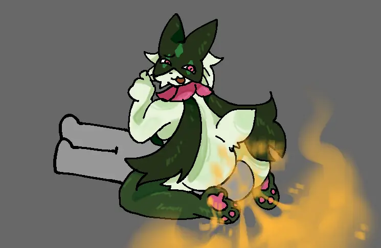 Image female,smile,male,pokemon,pokemon_(species),tail,ass,faceless_male,duo,humanoid,kneeling,male/female,anthro,nintendo,mammal,paws,looking_at_another,feline,sitting_on_another,felid,domestic_cat,felis,facesitting,generation_9_pokemon,meowscarada,faceless_character,fart,anon,fart_cloud,fart_fetish,smelly,farting_on_face,irougaki
