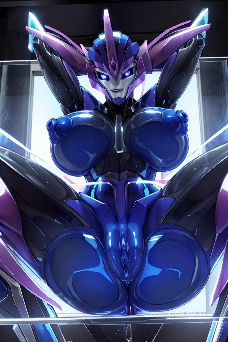 Image 1girls,big_breasts,breasts,female,female_only,nipples,shiny_skin,solo,blue_eyes,pussy,thick_thighs,vagina,ai_generated,huge_breasts,busty,blue_nipples,puffy_nipples,giant_breasts,robot,robot_girl,robot_humanoid,autobot,female_autobots,transformers,cybertronian,blue_pussy,arcee,arcee_(prime),transformers_prime,roger1011,1robot_girl