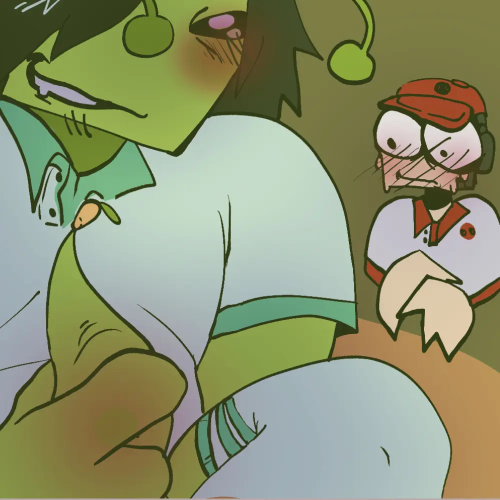 Image blush,male,humanoid,smiling,2boys,tagme,gay,self_upload,2024,alien,roblox,blushing,alien_humanoid,alien_boy,regretevator,roblox_game,artist_upload,cashier,emerson_(regretevator),femboyguy,swibbledib_(regretevator)