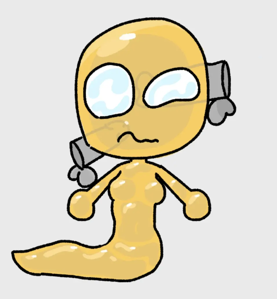 Image 1girls,breasts,female,penis,big_penis,tagme,disembodied_penis,slime_girl,discomfort,joshlikefox