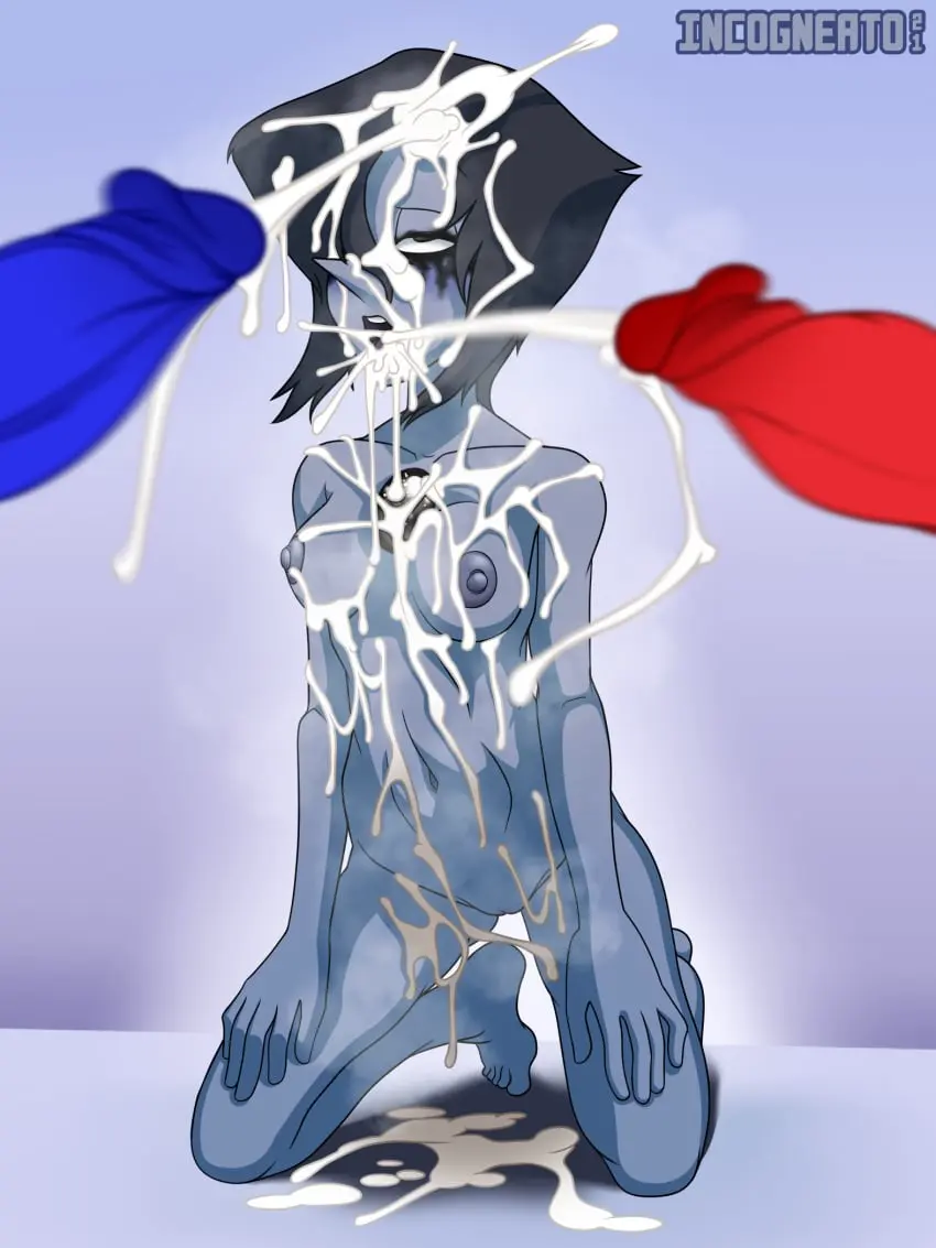 Image 1girls,female,cum,male,penis,2boys,gem,pearl_(gem),partial_male,red_penis,bukkake,mmf_threesome,oc,2boys1girl,blue_penis,gem_(species),gemsona,steven_universe,black_pearl_(swatty524),incogneato