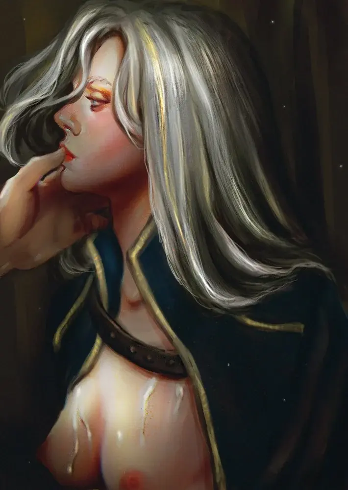 Image 1girls,breasts,female,human,light-skinned_female,light_skin,white_hair,cum,multicolored_hair,blonde_hair,cum_on_breasts,warcraft,world_of_warcraft,blizzard_entertainment,jaina_proudmoore,human_(world_of_warcraft),j-likes-to-draw