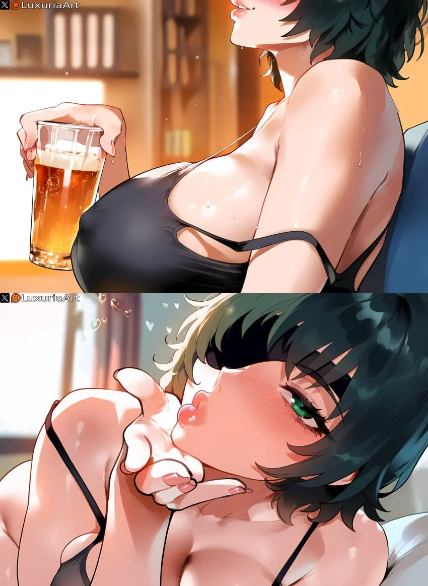 Image breasts,female,ai_generated,huge_breasts,massive_breasts,dark_hair,pov_eye_contact,thick_lips,teasing,mommy,chainsaw_man,close-up,himeno_(chainsaw_man),thiccwithaq_(ai_style),big_lips,flirting,luxuriaart