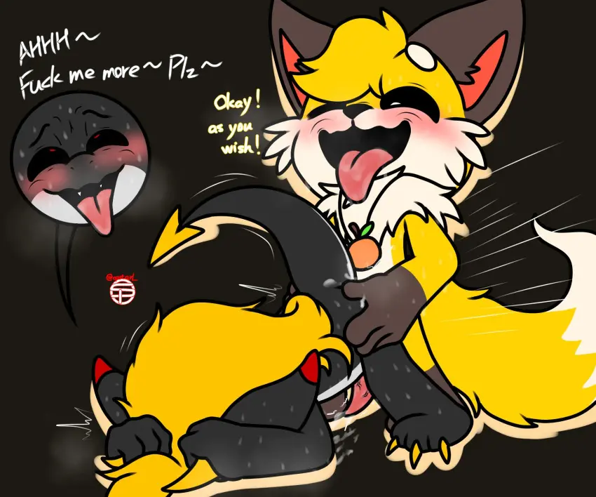 Image simple_background,cum,male,tail,sex,2boys,anal,anal_sex,cum_in_ass,male_only,anthro,cum_inside,tagme,gay,gay_sex,fur,yellow_body,yellow_fur,cum_on_body,furry_only,anthro_only,no_humans,simple_shading,anthro_on_anthro,critters_(poppy_playtime),poppy_playtime,poppy_playtime_(chapter_3),smiling_critters