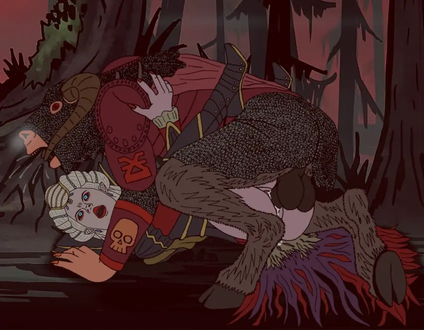 Image 1girls,female,white_hair,1boy,cum,cum_drip,male,penis,straight,horns,cum_in_pussy,cum_inside,tagme,monster,monster_girl,penetration,vampire,forced,interspecies,rape,torn_clothes,hooves,warhammer_(franchise),zoophilia,torn_clothing,armor,monster_rape,undead,raped,warhammer_fantasy,chaos_(warhammer),raped_by_monster,horns_and_hooves,nightmare_waifu,khorne,khorne_mark,beastman,beastman_(warhammer),isabella_von_carstein,khorngor,stalkingcreeper,vampire_counts