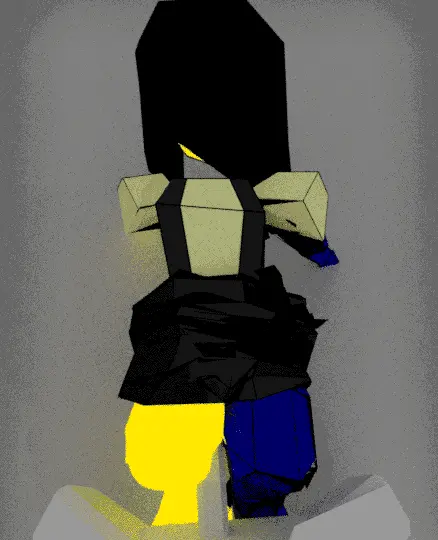Image 1girls,clothed,clothing,female,long_hair,shirt,simple_background,suspenders,1boy,black_hair,male,penis,ass,sex,high-angle_view,hair,male/female,thrusting,unseen_male_face,3d,skirt,animated,grey_body,loop,two_tone_body,bottomless,on_knees,female_penetrated,male_penetrating,grey_background,back_view,clothed_sex,yellow_skin,blue_skin,black_skirt,skirt_up,jiggling_ass,looping_animation,bouncing_ass,unseen_female_face,above_view,low_poly,ena,ena_(series),joel_g
