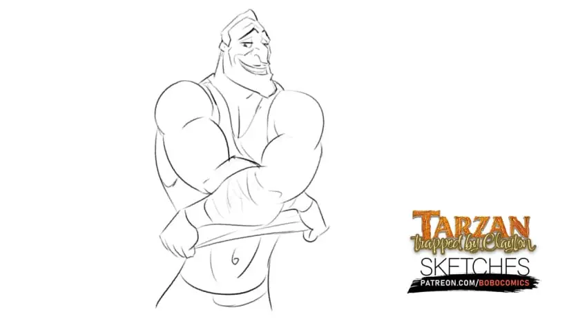 Image male,male_only,animated,male_focus,solo_male,tarzan_(1999_film),taking_off_shirt,bobocomics,clayton