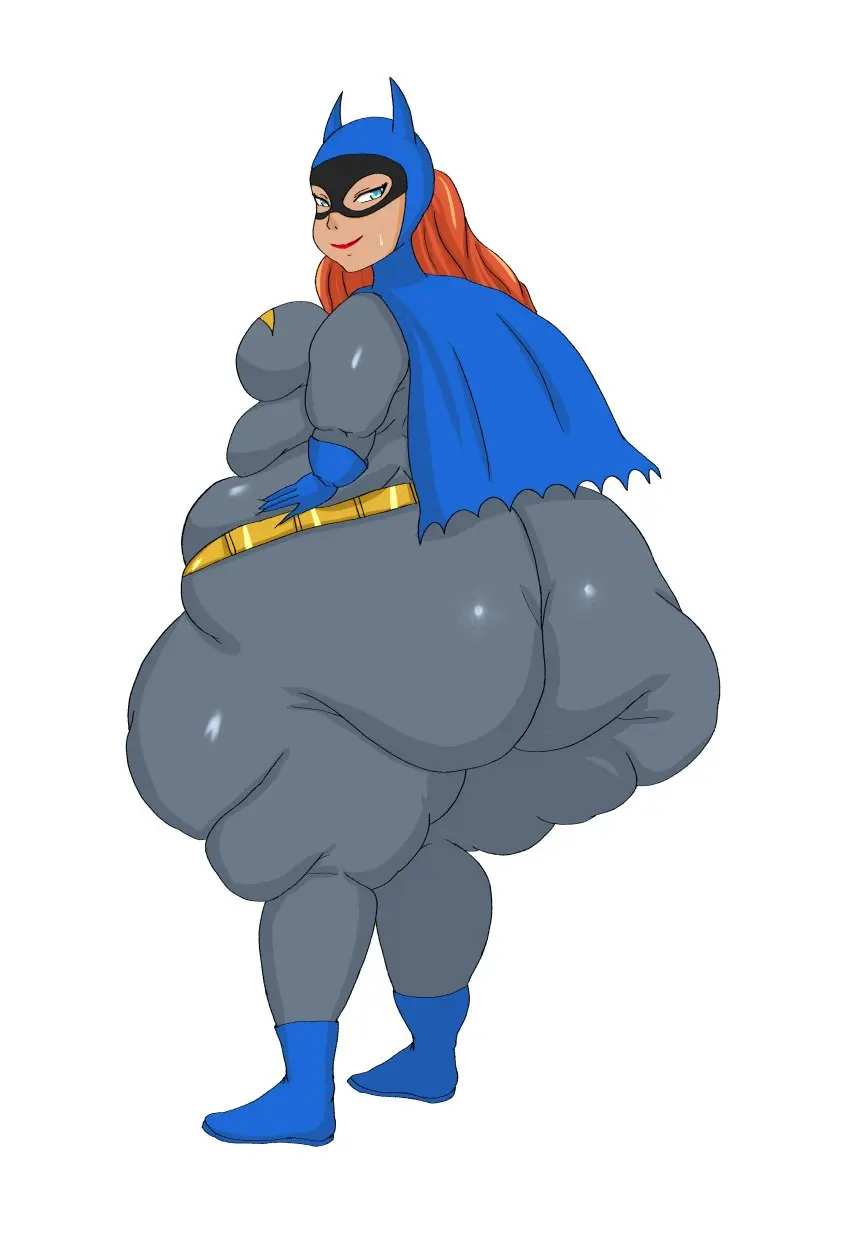 Image 1girls,female,solo,ass,big_ass,bottom_heavy,huge_ass,thick_thighs,thighs,massive_ass,wide_hips,fat_ass,batman_(series),dc,dc_comics,back_view,thunder_thighs,fat,overweight,fat_fetish,obese,pawg,bbw,cellulite,batgirl,barbara_gordon,akkyon