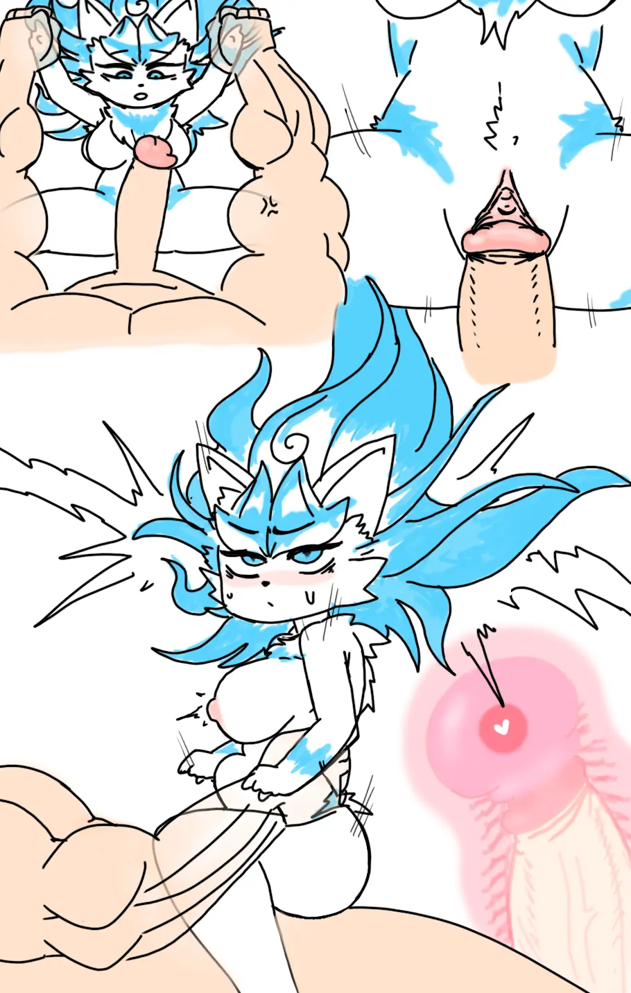 Image 1girls,big_breasts,blush,breasts,female,human,light_skin,long_hair,nipples,white_background,1boy,blue_eyes,blue_hair,male,penis,pussy,sweat,furry,big_ass,big_butt,female_focus,sex,white_skin,cat_ears,catgirl,belly,eyebrows,eyelashes,pregnant,light-skinned_male,tagme,spread_legs,spreading,sitting,shocked,sweatdrop,hand_on_hip,comic,fur,2d_(artwork),detailed,focus,rape,sweating,sitting_on_person,white_body,furry_ears,blue_fur,white_fur,moaning,x-ray,love,secretly_loves_it,loving_it,mouth_open,smaller_female,pregnant_sex,long_cock,buff,belly_expansion,dot_nose,dn0528,the_battle_cats,child_of_destiny_phono,unexpected