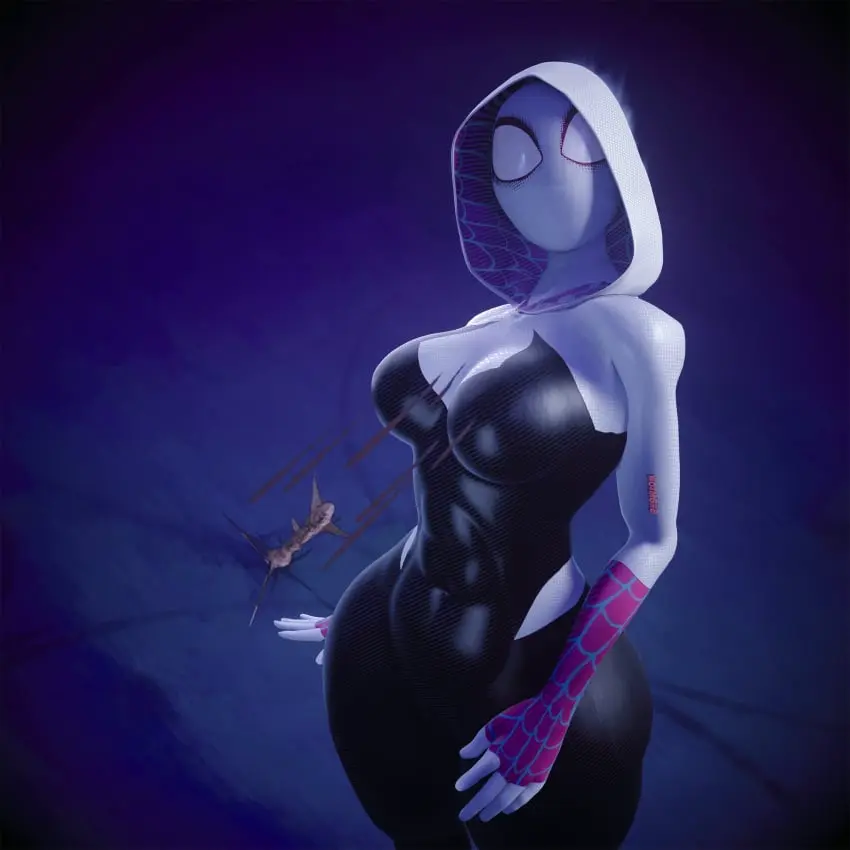 Image 1girls,big_breasts,breasts,clothed,female,female_only,solo,female_focus,thick_thighs,thighs,athletic,wide_hips,hips,clothed_female,solo_female,solo_focus,3d,tight_clothing,3d_(artwork),abs,hood,athletic_female,toned,toned_female,marvel,marvel_comics,superheroine,mask,costume,heroine,masked_female,superhero_costume,superhero,wotm8h8,masked,gwen_stacy,spider-gwen,ghost_spider,gwen_stacy_(spider-verse),spider-man:_across_the_spider-verse,spider-man:_into_the_spider-verse