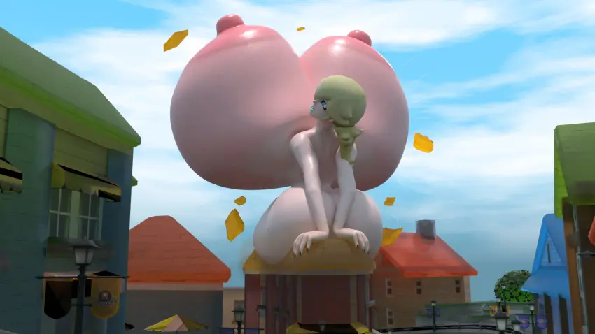 Image breasts,female,blue_eyes,huge_ass,huge_breasts,blonde_hair,mario_(series),nintendo,3d,blender,3d_(artwork),black_nails,giantess,breast_expansion,giantess_growth,destroyed_building,super_mario_galaxy,princess_rosalina,sitting_on_building,light_blue_lipstick,squidly