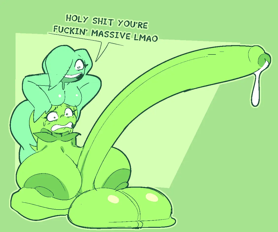 Image 1girls, big_breasts, breasts, female, nipples, nude, penis, big_penis, uncensored, 1futa, duo, erection, futanari, humanoid, humanoid_penis, intersex, areolae, balls, huge_breasts, text, gigantic_breasts, green_skin, sitting, smooth_balls, smooth_penis, dialogue, big_nipples, english_text, leaking_cum, huge_balls, hyper_balls, hyper_penis, leaking, 2024, gigantic_penis, plant, hyper, penis_awe, long_penis, futa_with_female, leaking_penis, huge_penis, size_talk, plant_girl, suprised_look, bella_(screwroot), welwraith, stressed, big_penis_humiliation, balls_on_floor, distraught, olivia_(screwroot), pinched_mouth