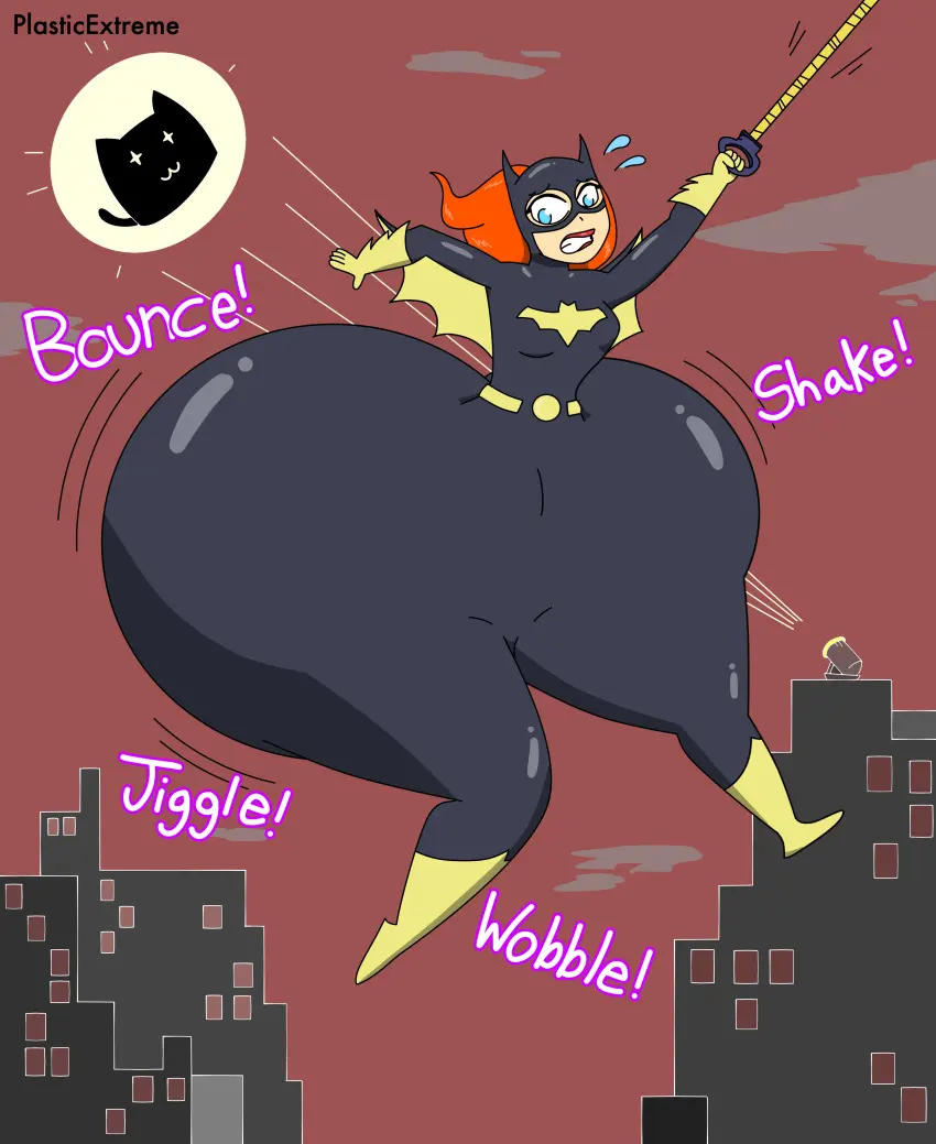 Image female,red_hair,bottom_heavy,colored,tagme,batman_(series),dc,dc_comics,hyper_ass,ass_expansion,superheroine,ass_bigger_than_body,batgirl,barbara_gordon,grappling_hook,plasticat,plasticextreme