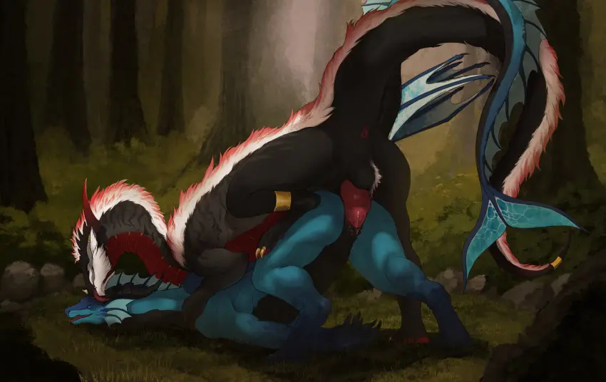 Image female,hi_res,male,penis,pussy,duo,male/female,anus,mythology,vaginal_penetration,penetration,genitals,horn,scalie,knot,mythological_creature,dragon,mythological_scalie,feral,pink_penis,mane,white_mane,pink_knot,red_horn,red_mane,red_anus,multicolored_mane,veoros,toothy_(drumingndragons)