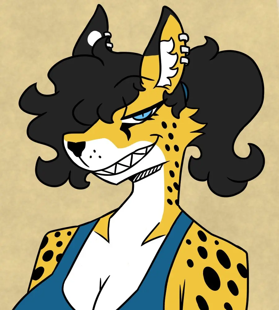 Image big_breasts,breasts,female,furry,cleavage,tagme,cheetah,nerdyreindeer