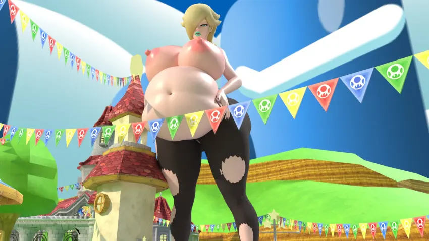 Image breasts,female,blue_eyes,huge_ass,huge_belly,huge_breasts,blonde_hair,mario_(series),nintendo,3d,blender,topless,3d_(artwork),topless_female,black_nails,giantess,breast_expansion,holding_belly,giantess_growth,belly_expansion,super_mario_galaxy,princess_rosalina,ripped_pants,growth_drive,light_blue_lipstick,squidly