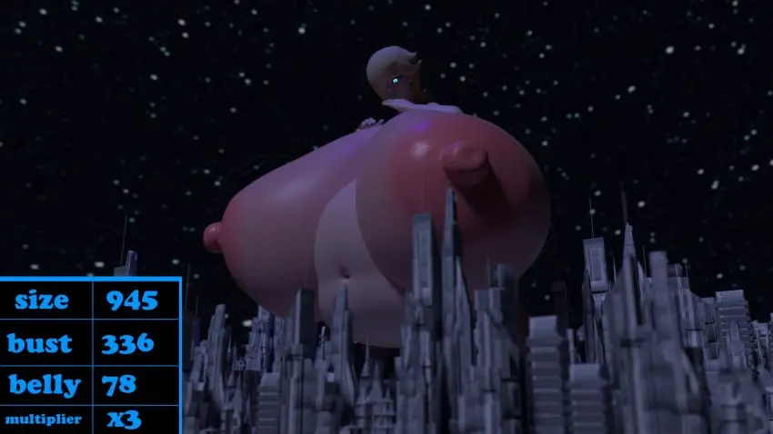 Image breasts,female,blue_eyes,huge_ass,huge_belly,huge_breasts,blonde_hair,mario_(series),nintendo,3d,blender,glowing_eyes,3d_(artwork),black_nails,giantess,breast_expansion,breasts_bigger_than_body,city,giantess_growth,belly_bigger_than_body,belly_expansion,super_mario_galaxy,princess_rosalina,ripped_pants,growth_drive,light_blue_lipstick,squidly