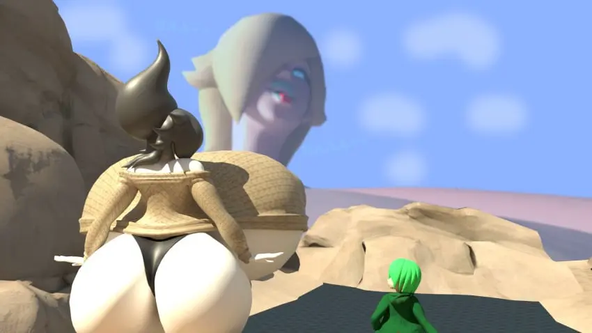 Image breasts,female,black_hair,blue_eyes,tongue_out,white_skin,huge_belly,huge_breasts,blonde_hair,ahe_gao,mario_(series),nintendo,3d,blender,black_panties,green_hair,3d_(artwork),shortstack,back_view,mountain,giantess,giantess_growth,ghost_girl,green_sweater,super_mario_galaxy,princess_rosalina,light_blue_lipstick,squidly,spooki_(guacamolemuffler),spooki_(squidly),beige_sweater,fuku_(squidly)
