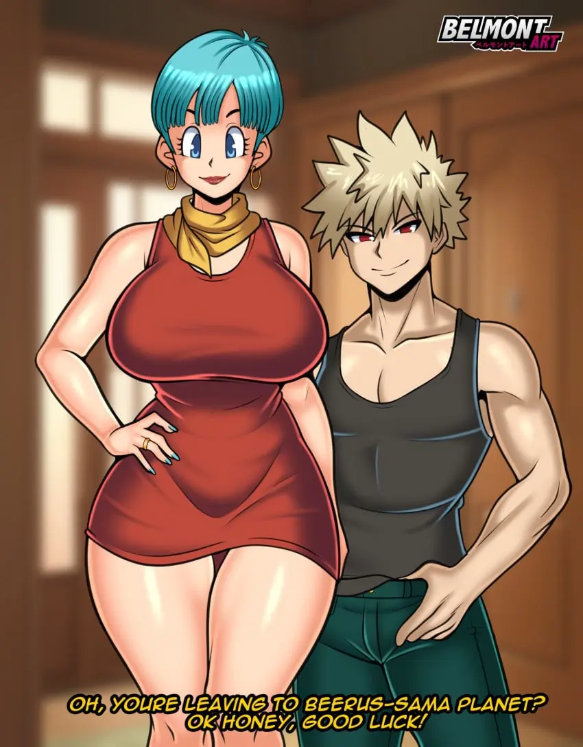 Image 1girls,big_breasts,breasts,female,hi_res,large_breasts,light-skinned_female,light_skin,looking_at_viewer,red_eyes,1boy,blue_eyes,blue_hair,male,short_hair,thick_thighs,bare_shoulders,bare_thighs,color,male/female,text,tagme,blonde_hair,my_hero_academia,dragon_ball,dragon_ball_z,english_text,netorare,ntr,bare_legs,bare_arms,bulma_briefs,katsuki_bakugou,belmont,bakugou_katsuki