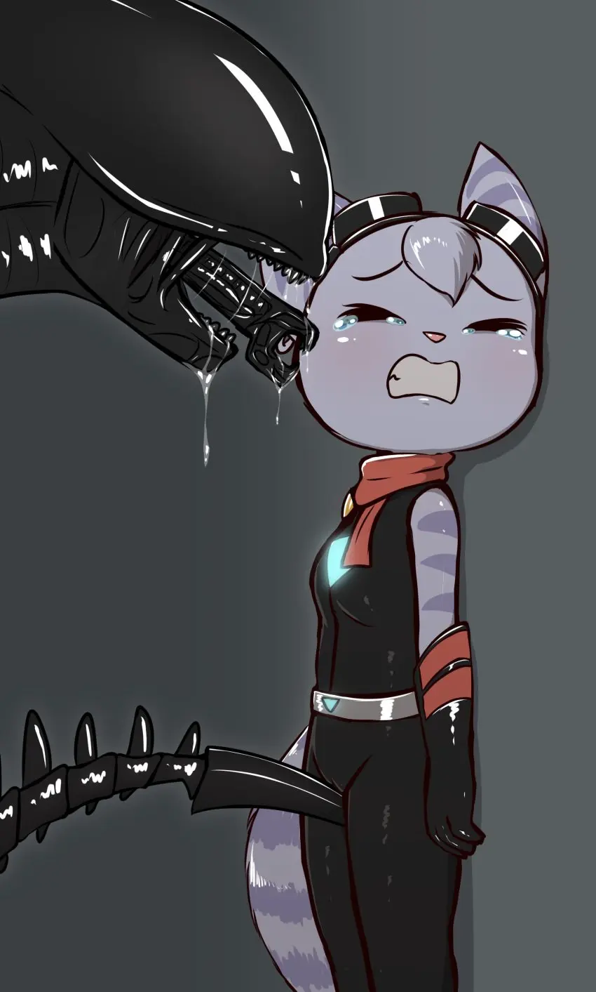 Image blush,breasts,clothing,female,hi_res,open_mouth,pussy,tail,sex,small_breasts,duo,teeth,drooling,eyewear,anthro,purple_fur,vaginal_penetration,absurd_res,scared,saliva,ambiguous_gender,clenched_teeth,sharp_teeth,bodily_fluids,fur,mammal,tight_clothing,belt,sexual_assault,purple_body,tears,against_surface,molestation,fluffy,fluffy_tail,tuft,eyewear_on_head,goggles,goggles_on_head,scarf,glowing,alien,camel_toe,head_tuft,lombax,ratchet_and_clank,sony_interactive_entertainment,against_wall,imminent_rape,sony_corporation,parody,grope,peril,e254e,ryona,tail_fetish,tail_play,tail_sex,rivet_(ratchet_and_clank),alien_(franchise),xenomorph