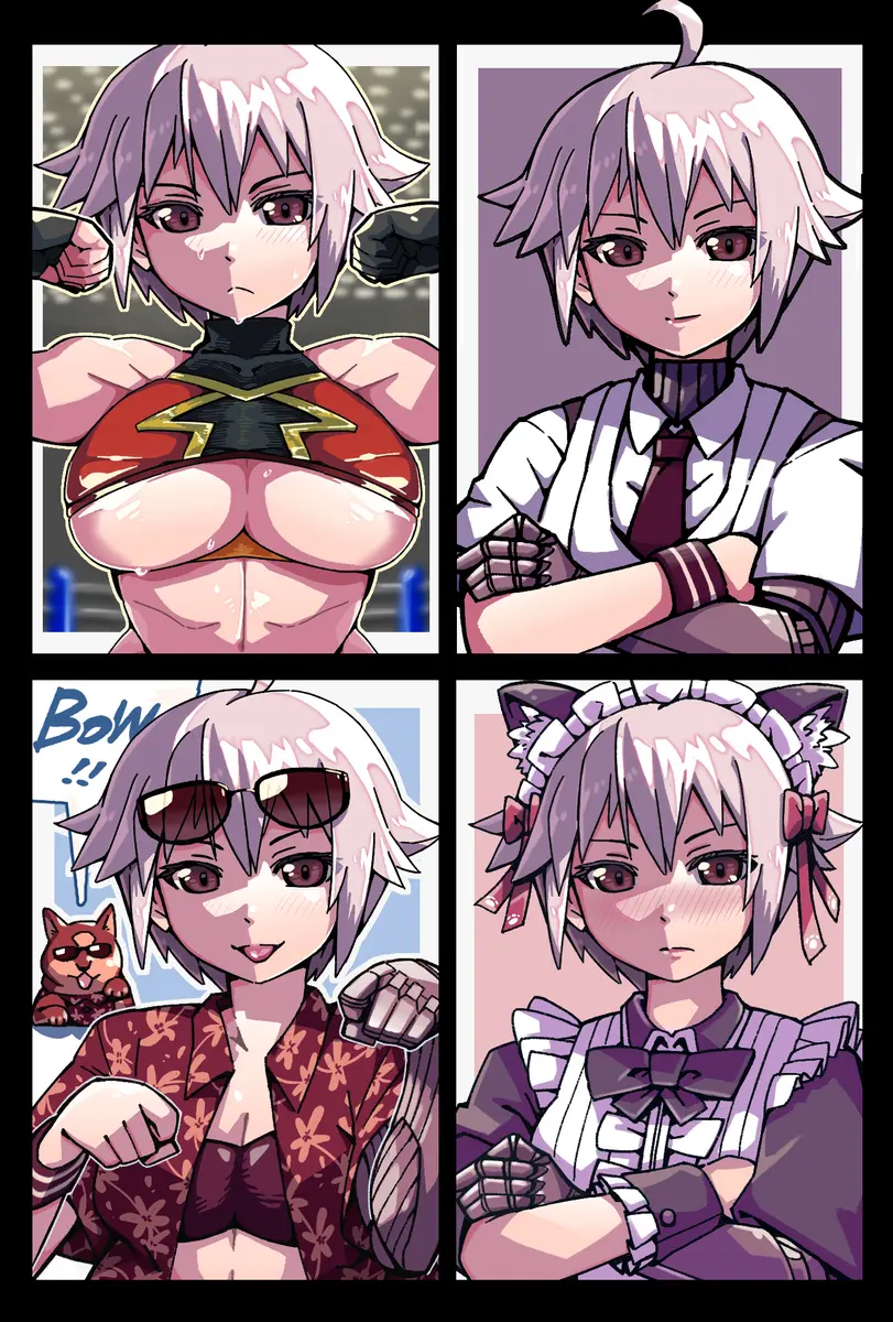 Image breasts,female,underboob,maid,maid_uniform,anime,tomboy,uniform,anime_style,outfit,va-11_hall-a,kingofbandit156,dana_zane