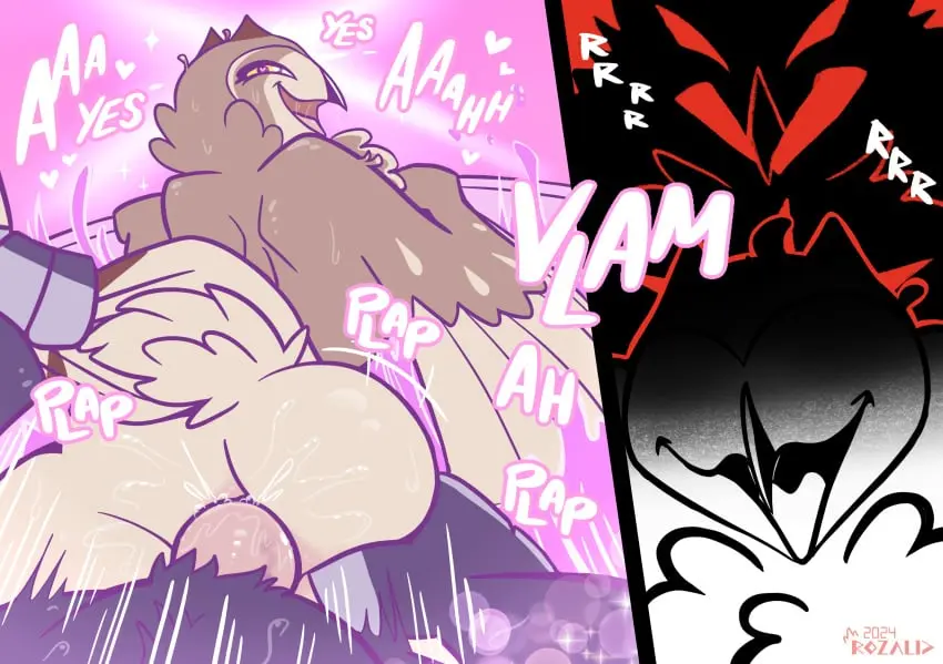 Image female,hi_res,open_mouth,smile,male,penis,sweat,tail,yellow_eyes,ass,sex,duo,water,anal,anal_sex,open_smile,from_behind_position,male/female,feathered_wings,feathers,wings,anthro,tan_body,saliva,penetration,comic,genital_fluids,bodily_fluids,genitals,rear_view,enjoying,female_penetrated,glistening,blue_body,avian,beak,bird,first_person_view,owl,animal_genitalia,fluffy_chest,plap,predator/prey,pink_penis,tail_grab,violence,cloaca,cloaca_juice,flat_colors,glistening_butt,ambiguous_fluids,hip_grab,bathtub,cloacal,true_owl,cloacal_penetration,eared_owl,flammeusia,going_wild,great_grey_owl,kinky_owls,nebulowl,rozalid,short-eared_owl,strix_(genus),pink_cloaca