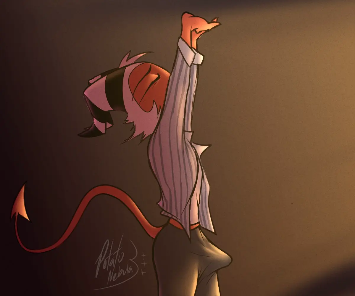 Image clothed,clothing,long_sleeves,open_shirt,pants,shirt,solo,white_hair,male,short_hair,tail,erection,humanoid,striped_clothing,male_only,eyebrows,side_view,white_clothing,hair,demon,closed_eyes,2022,horn,white_horn,white_shirt,red_skin,male_focus,signature,demon_humanoid,helluva_boss,topwear,sunlight,red_body,black_horn,erection_under_clothing,light,stripes,black_clothing,bottomwear,open_clothing,multicolored_clothing,stretching,blue_clothing,pattern_clothing,white_topwear,black_bottomwear,black_pants,blue_shirt,blue_topwear,red_tail,morning,black_eyebrows,imp,spade_tail,open_topwear,raised_arms,2_horns,morning_wood,moxxie_(helluva_boss),multicolored_horn,casual_erection,two_tone_clothing,multicolored_shirt,multicolored_topwear,two_tone_shirt,two_tone_topwear,two_tone_horn,pattern_shirt,pattern_topwear,striped_shirt,striped_topwear,male_humanoid,potatonebula