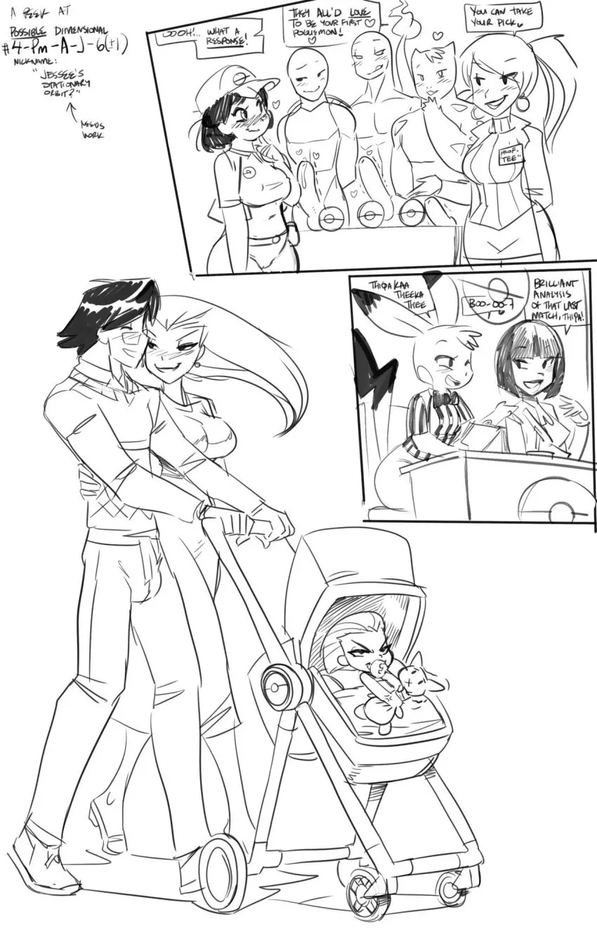 Image female,male,penis,pokemon,pokemon_(species),furry,anthro,text,tagme,black_and_white,comic,english_text,scalie,pokémon_(species),jessie_(pokemon),pikachu,fred_perry,charmander,bulbasaur,ash_ketchum,happy_couple,squirtle