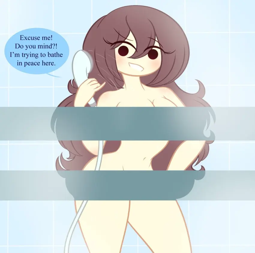 Image 1girls,blush,breasts,female,nude,tagme,censored,shower,limbros,limb_(limbros)