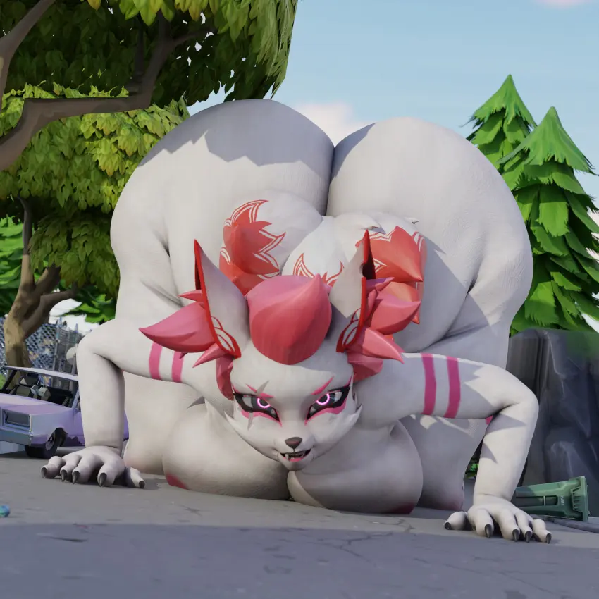 Image breasts,female,looking_at_viewer,solo,white_hair,big_ass,big_butt,huge_ass,huge_butt,thick_thighs,smiling,smiling_at_viewer,huge_breasts,anthro,fortnite,hyper_breasts,looking_down,3d,glowing_eyes,3d_(artwork),fox_ears,fox_girl,ass_focus,thick_legs,hyper_butt,white_body,large_ass,fortnite:_battle_royale,fox,white_fur,hyper_ass,giantess,hyper,macro,solo_anthro,menacing,hyper_thighs,ctgiantess,kimiko_(fortnite),kimiko_five_tails