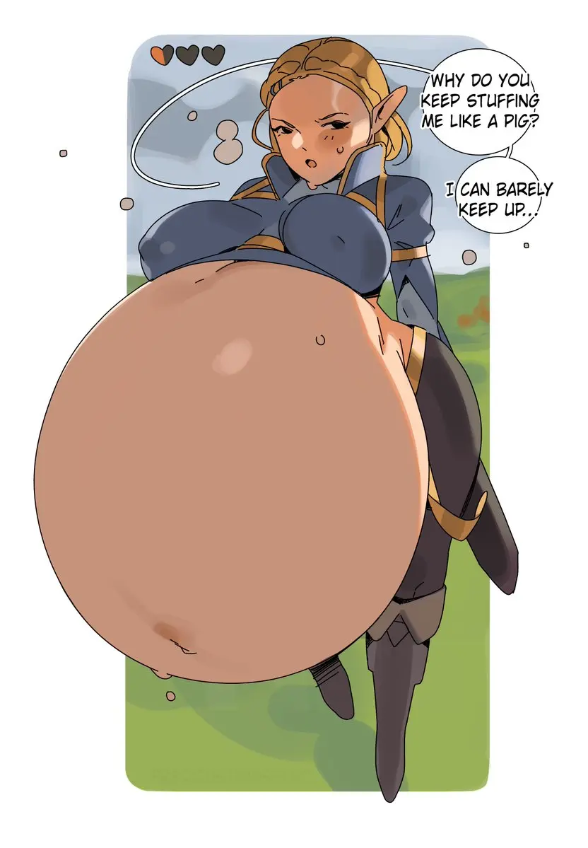 Image 1girls, breasts, female, belly, huge_belly, nipple_bulge, princess_zelda, the_legend_of_zelda, fat, hyper, fat_fetish, hyper_belly, the_legend_of_zelda:_breath_of_the_wild, tears_of_the_kingdom, zelda_(tears_of_the_kingdom), stuffed_belly, hyper_fat, precioustimespent